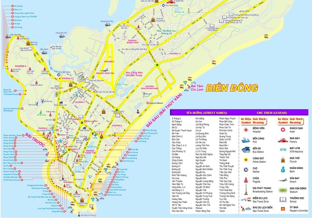 Карта на хо chi minh град порт