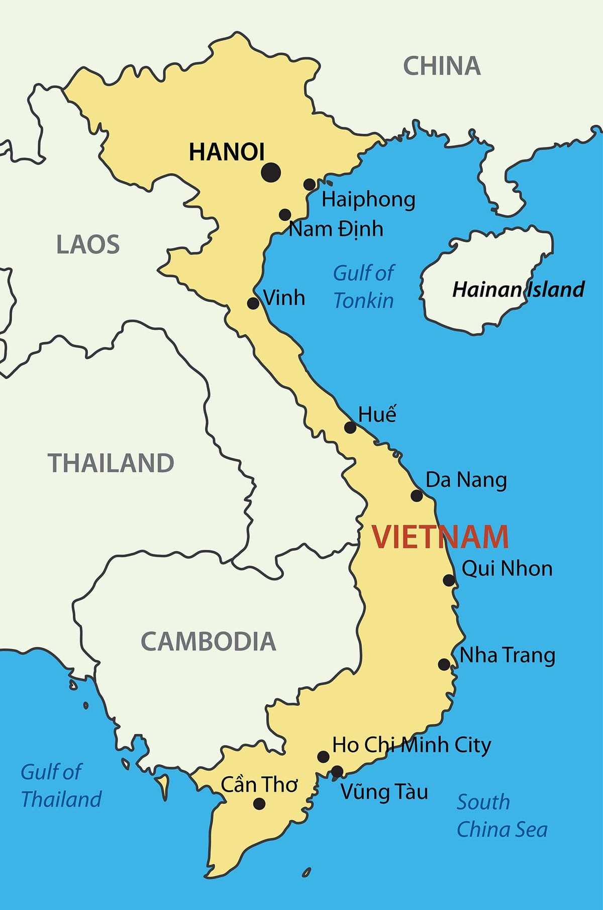 Карта на saigon на